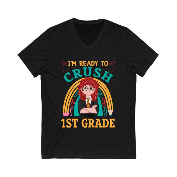 I'm Ready To Crush 1st Grade - Personalized Shirt For Kid