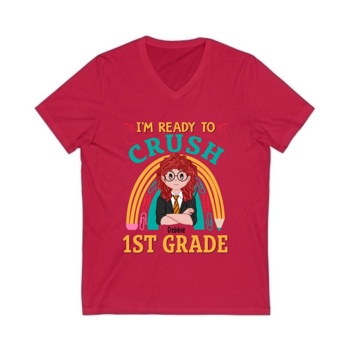 I'm Ready To Crush 1st Grade - Personalized Shirt For Kid