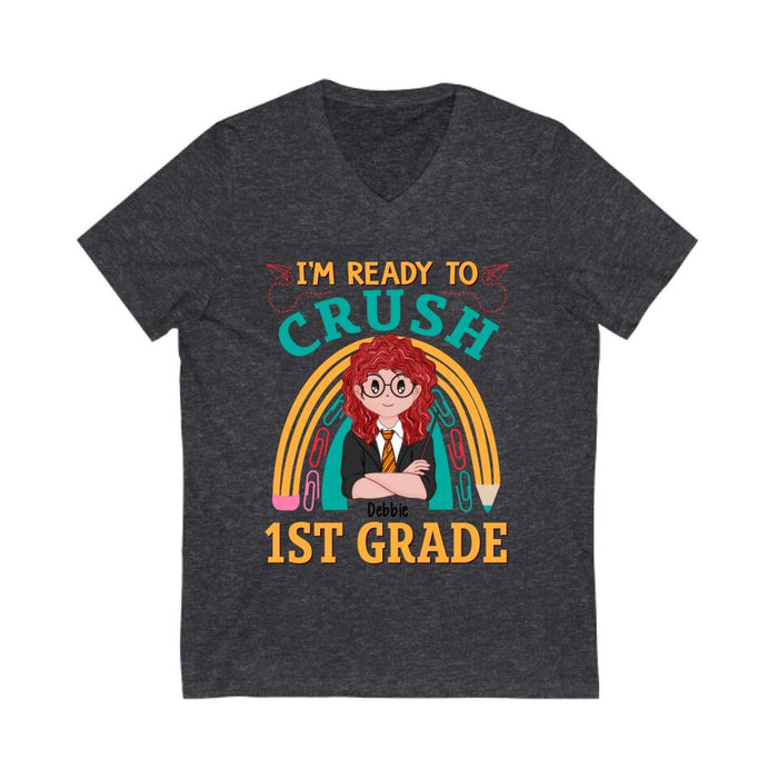 I'm Ready To Crush 1st Grade - Personalized Shirt For Kid