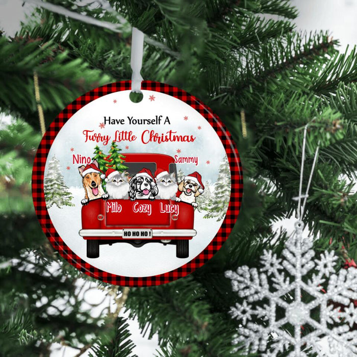 Have Yourself A Furry Little Christmas - Personalized Ornament For Dog Lovers, Christmas Gifts