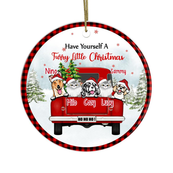 Have Yourself A Furry Little Christmas - Personalized Ornament For Dog Lovers, Christmas Gifts