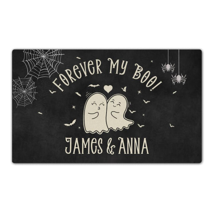 Forever My Boo - Personalized Gifts Custom Doormat for Family