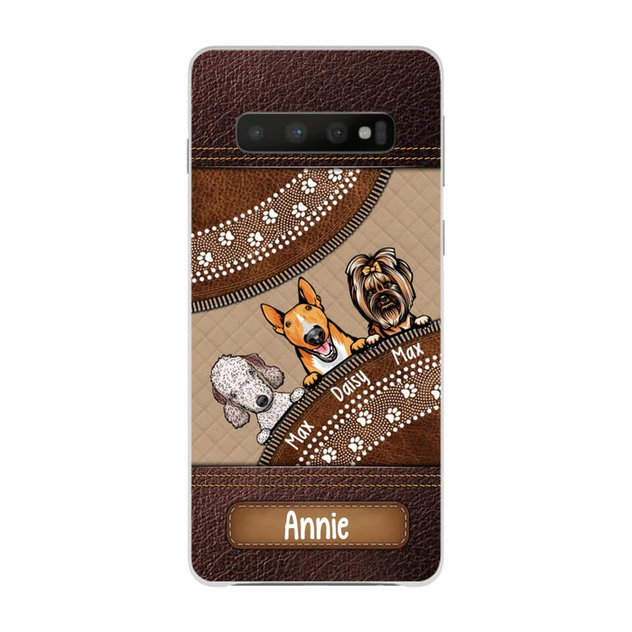 Dog Phone Case - Personalized Gifts for Custom Dog - Phone Case for Dog Mom and Dog Lovers