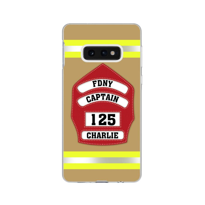 Firefighter Custom Name - Personalized Phone Case Firefighter