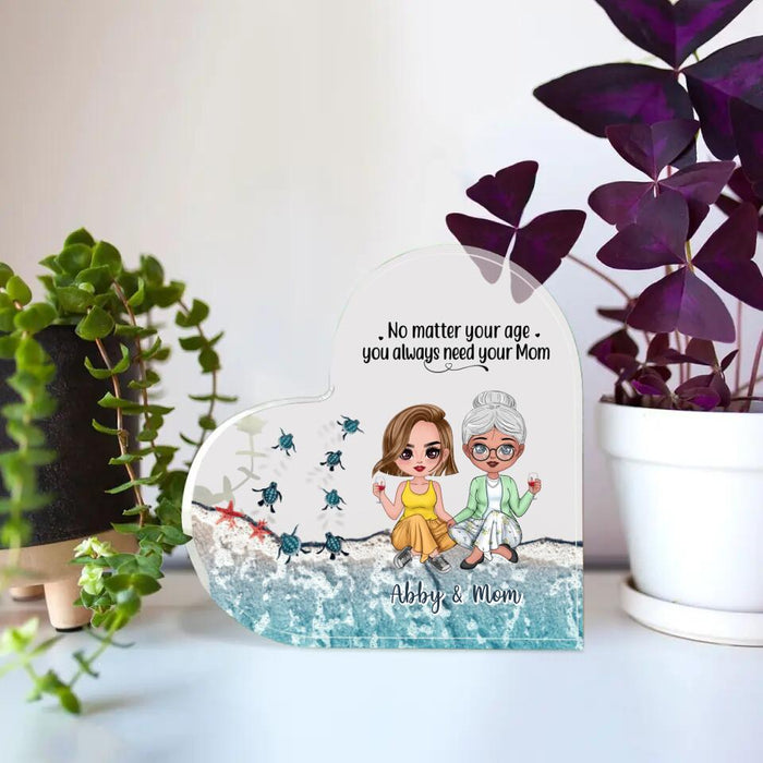 For All the Times That I Forgot to Thank You - Personalized Gifts Custom Acrylic Plaque for Mom