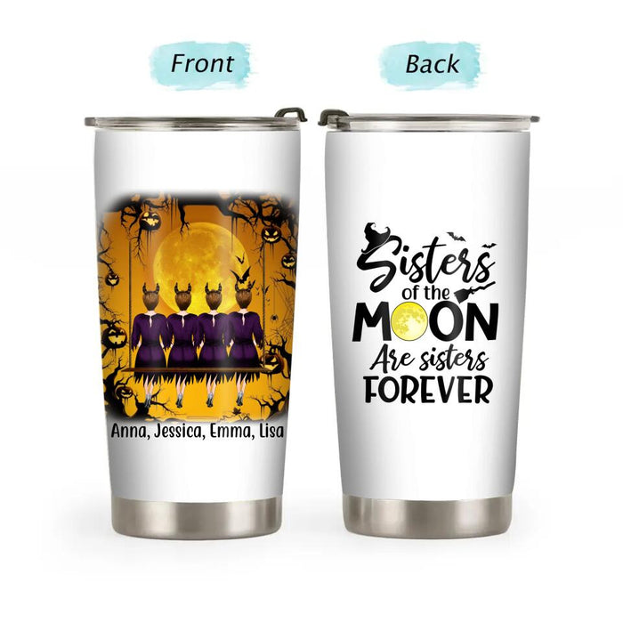 Personalized Tumbler, Up To 4 Girls, Favorite Witch To Witch About Witches With - Halloween Gift, Gift For Sisters, Best Friends