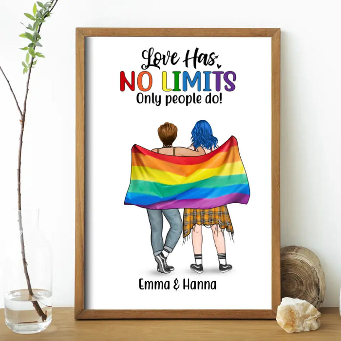 Personalized Poster, Gifts For Him, Gifts For Her, Gifts for LGBT Couples