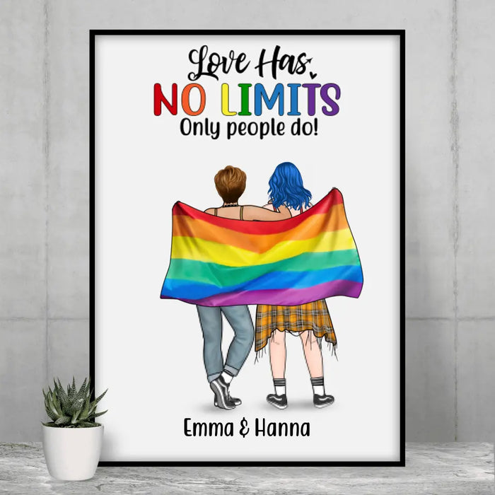 Personalized Poster, Gifts For Him, Gifts For Her, Gifts for LGBT Couples