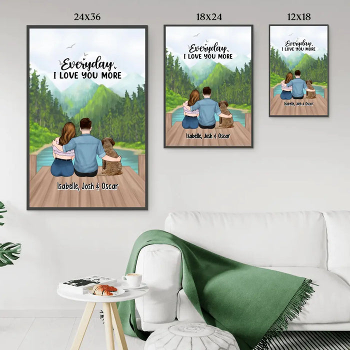 You Are My Person - Personalized Poster For Couples, For Him, Her, Dog Lover, Cat Lover