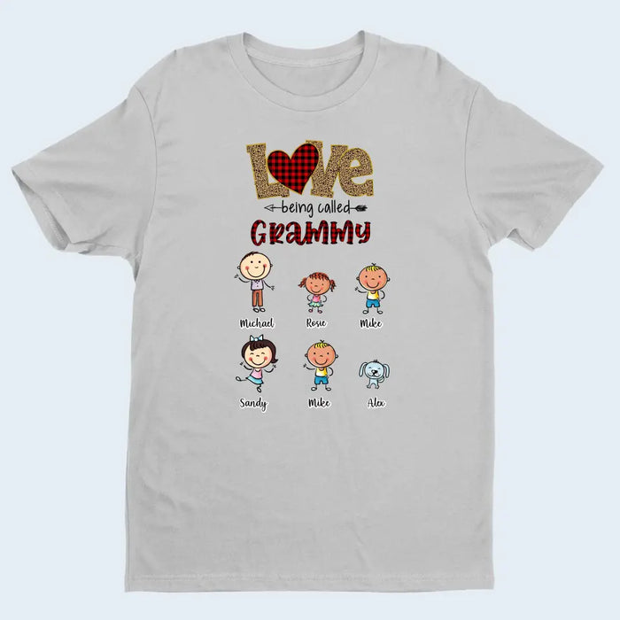 This Grandma Belongs To Custom Grandchildren With Names - Personalized Gifts Custom Shirt For Grandma