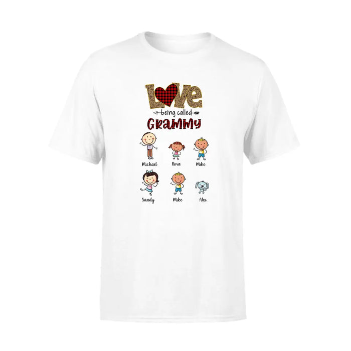 This Grandma Belongs To Custom Grandchildren With Names - Personalized Gifts Custom Shirt For Grandma