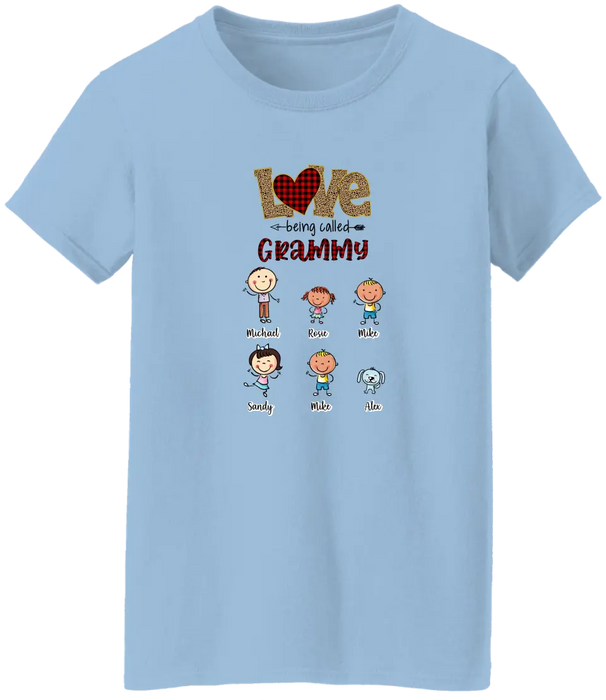 This Grandma Belongs To Custom Grandchildren With Names - Personalized Gifts Custom Shirt For Grandma