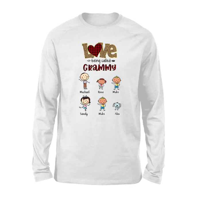 This Grandma Belongs To Custom Grandchildren With Names - Personalized Gifts Custom Shirt For Grandma