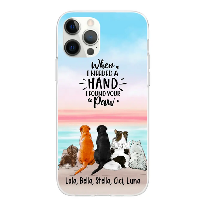 Life is Better with Dogs - Personalized Phone Case For Dog Lovers, Custom for Samsung, iPhone Case