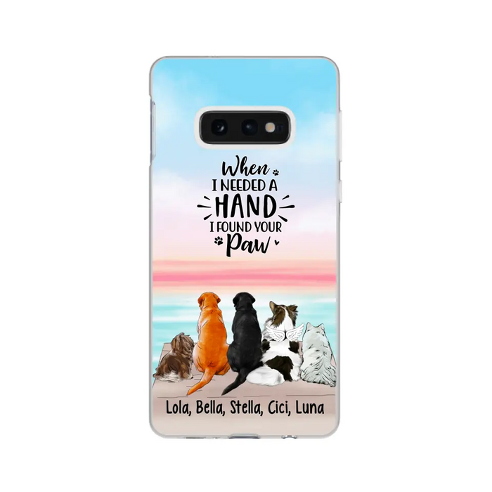 Life is Better with Dogs - Personalized Phone Case For Dog Lovers, Custom for Samsung, iPhone Case