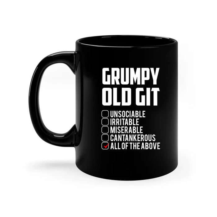 Grumpy Old Git Mug - For Grumpy Old mug, Father's Day mug