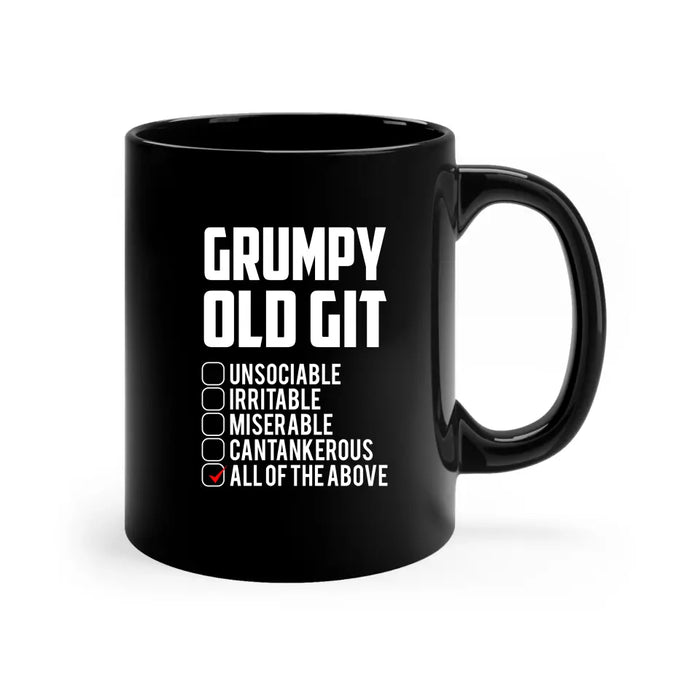 Grumpy Old Git Mug - For Grumpy Old mug, Father's Day mug