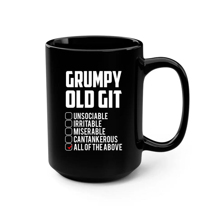 Grumpy Old Git Mug - For Grumpy Old mug, Father's Day mug