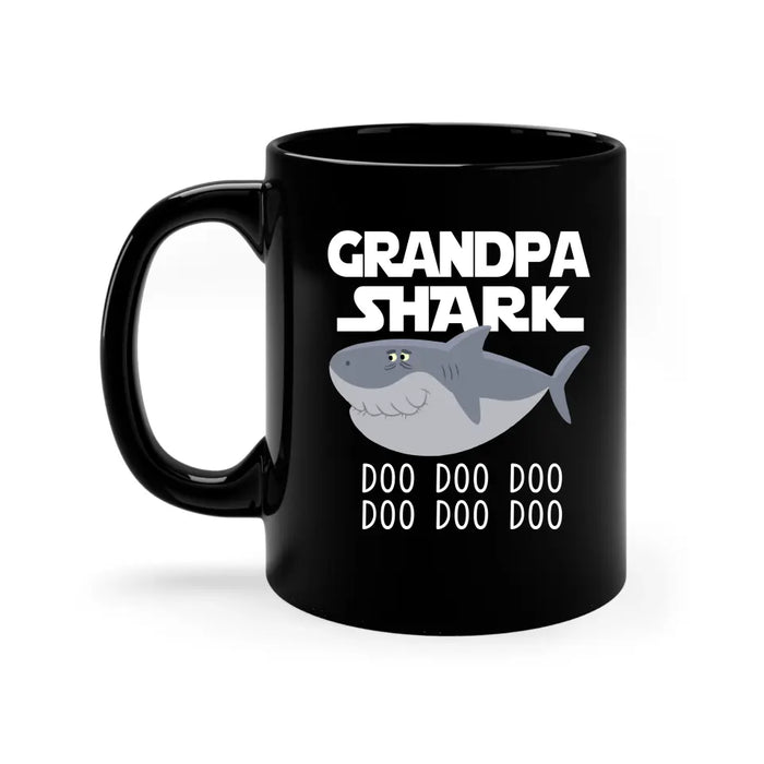 Grandpa Shark Doo Doo Doo Mug, Gift For Grandpa, Father's Day Mug