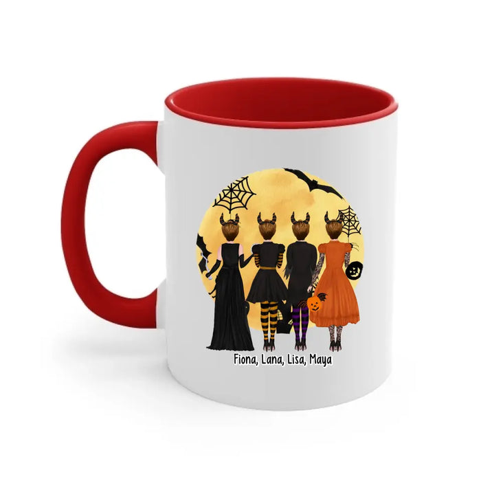 The Boo Crew - Personalized Gifts Custom Mug For Friends, Halloween Besties Mug