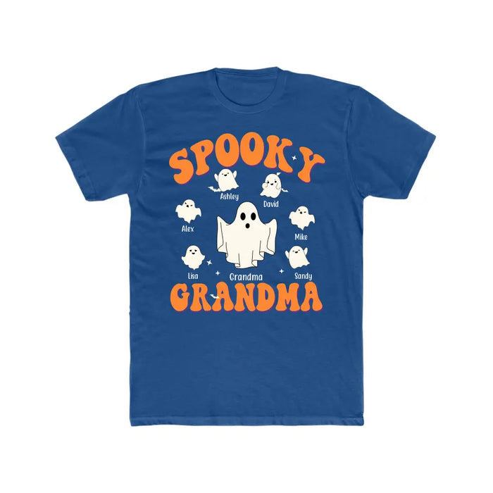 Spooky Grandma - Personalized Gifts Custom Halloween Shirt For Grandma, Nana