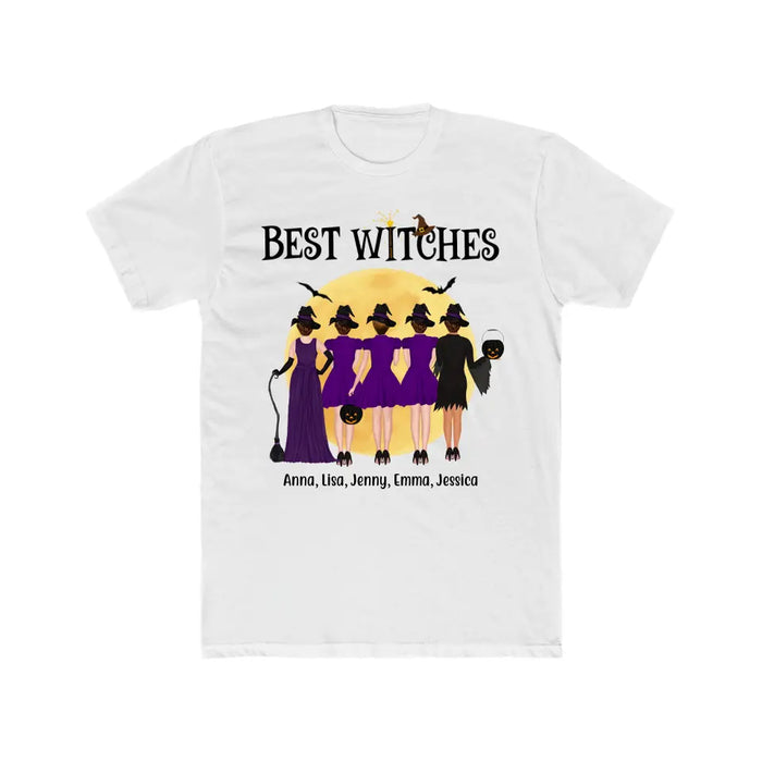 Personalized Shirt, Up To 5 Witches, Best Witches - Halloween Gift, Gift For Sisters, Best Friends