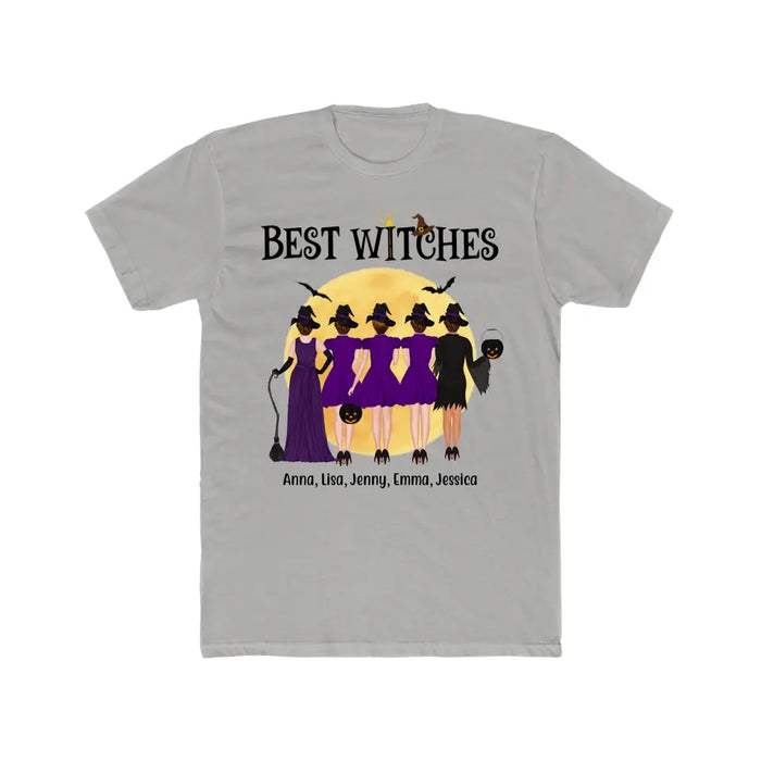 Personalized Shirt, Up To 5 Witches, Best Witches - Halloween Gift, Gift For Sisters, Best Friends