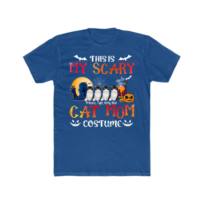 This Is My Scary Cat Mom Costume - Personalized Gifts Custom Cat Shirt For Cat Mom, Cat Lovers