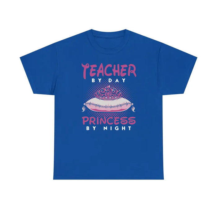 Teacher By Day Princess By Night Shirt, Back To School Teacher Gifts