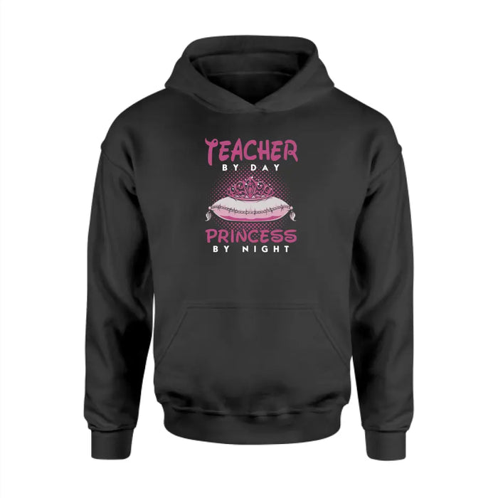 Teacher By Day Princess By Night Shirt, Back To School Teacher Gifts