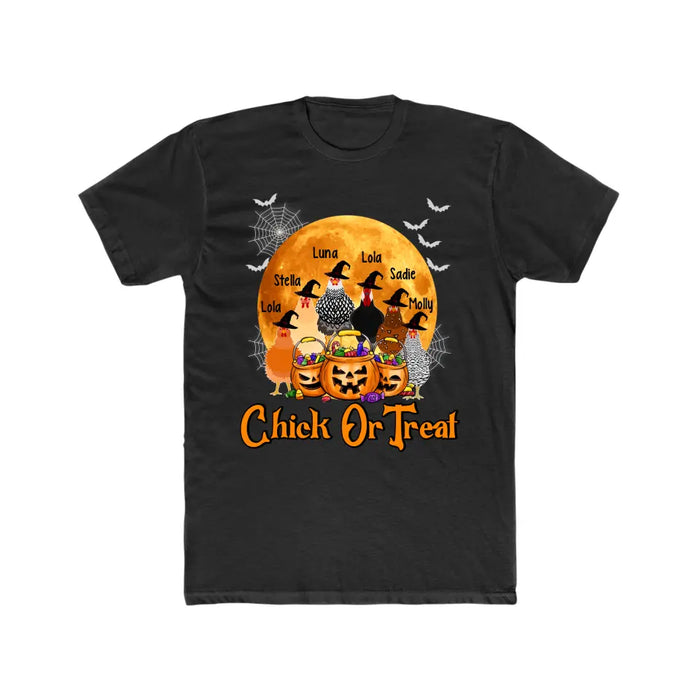 Personalized Shirt, Up To 6 Chickens, Chick Or Treat, Halloween Gift For Chicken Lovers, Farmers