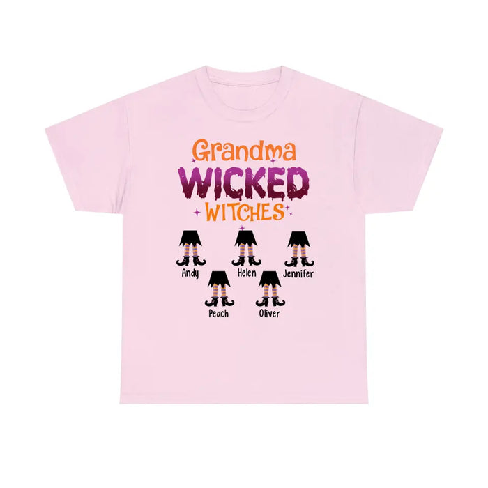 Personalized Shirt, Wicked Witches Feet, Gifts For Halloween Family