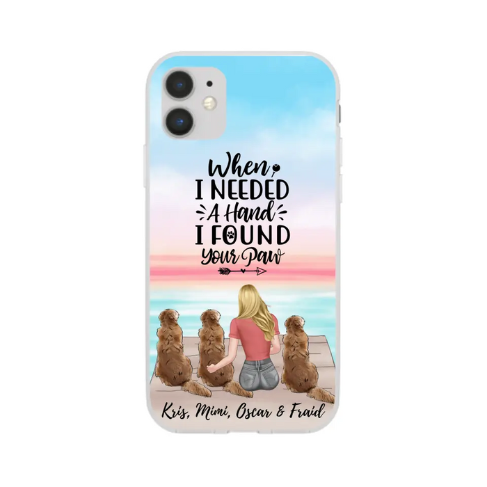 Dogs Forever In My Heart - Personalized Gifts For Dog - Custom Dog Mom Phone Case