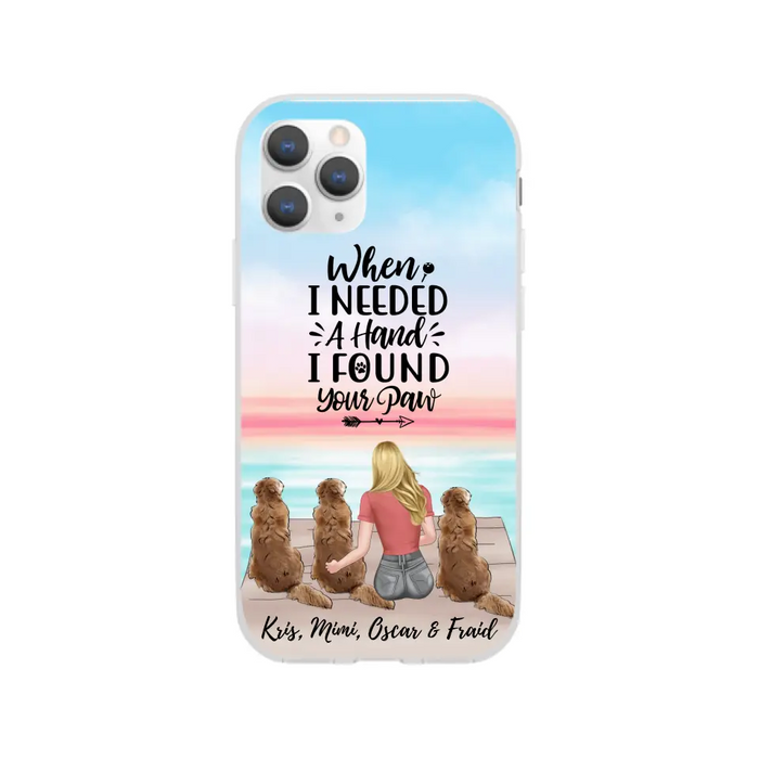 Dogs Forever In My Heart - Personalized Gifts For Dog - Custom Dog Mom Phone Case