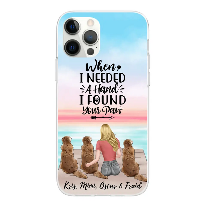 Dogs Forever In My Heart - Personalized Gifts For Dog - Custom Dog Mom Phone Case