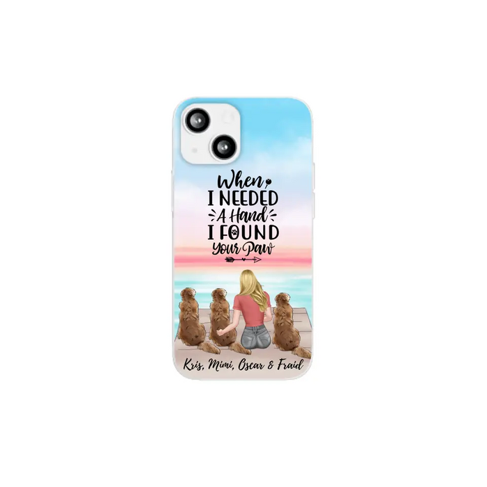 Dogs Forever In My Heart - Personalized Gifts For Dog - Custom Dog Mom Phone Case