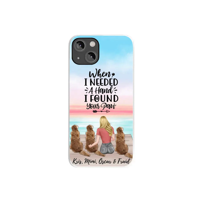 Dogs Forever In My Heart - Personalized Gifts For Dog - Custom Dog Mom Phone Case