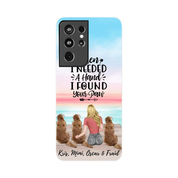 Dogs Forever In My Heart - Personalized Gifts For Dog - Custom Dog Mom Phone Case