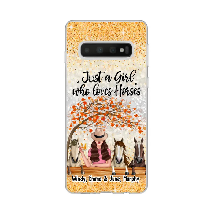 Personalized Phone Case, Life Is Better With Horses - Gift For Fall And Horse Lovers