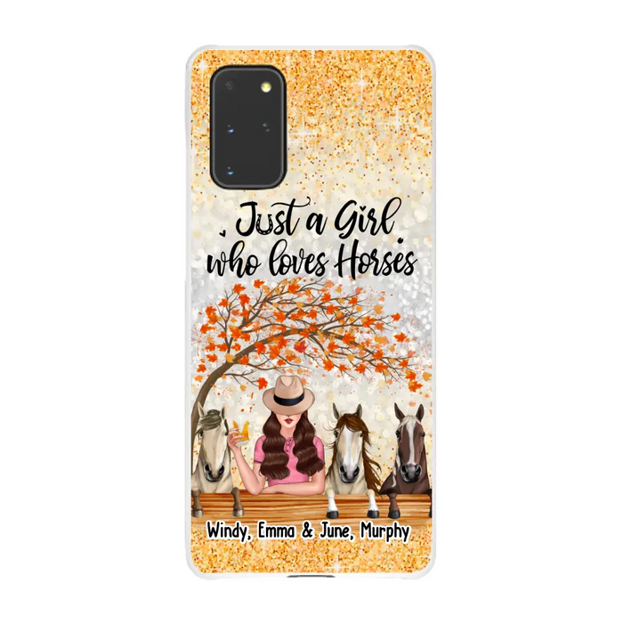 Personalized Phone Case, Life Is Better With Horses - Gift For Fall And Horse Lovers