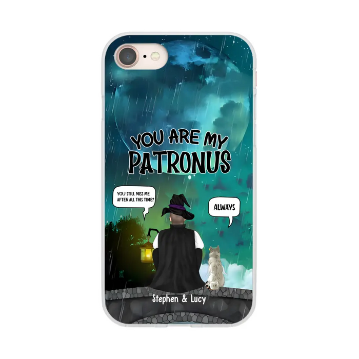 You Are My Patronus - Personalized Gifts Custom Halloween Phone Case For Witches, Dog Cat Lovers