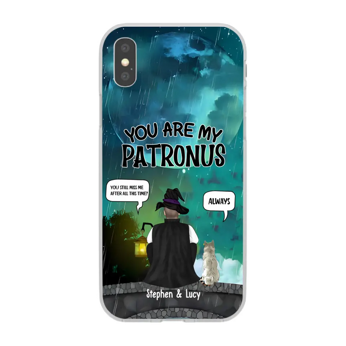 You Are My Patronus - Personalized Gifts Custom Halloween Phone Case For Witches, Dog Cat Lovers