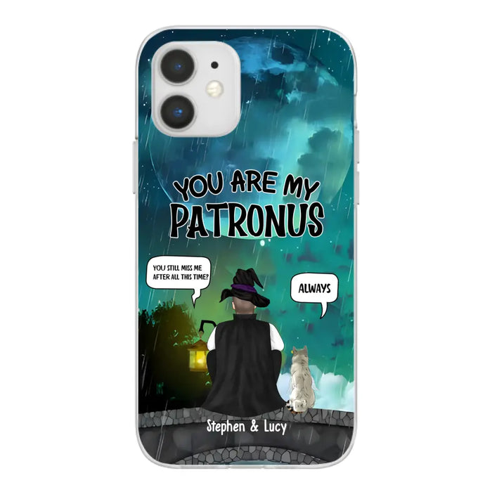 You Are My Patronus - Personalized Gifts Custom Halloween Phone Case For Witches, Dog Cat Lovers