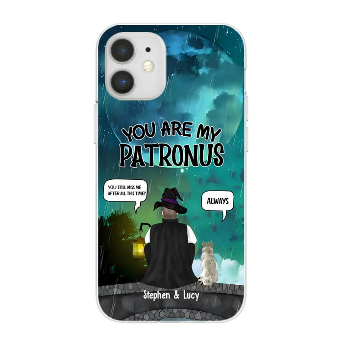 You Are My Patronus - Personalized Gifts Custom Halloween Phone Case For Witches, Dog Cat Lovers