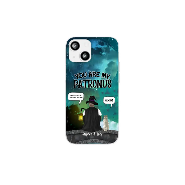 You Are My Patronus - Personalized Gifts Custom Halloween Phone Case For Witches, Dog Cat Lovers