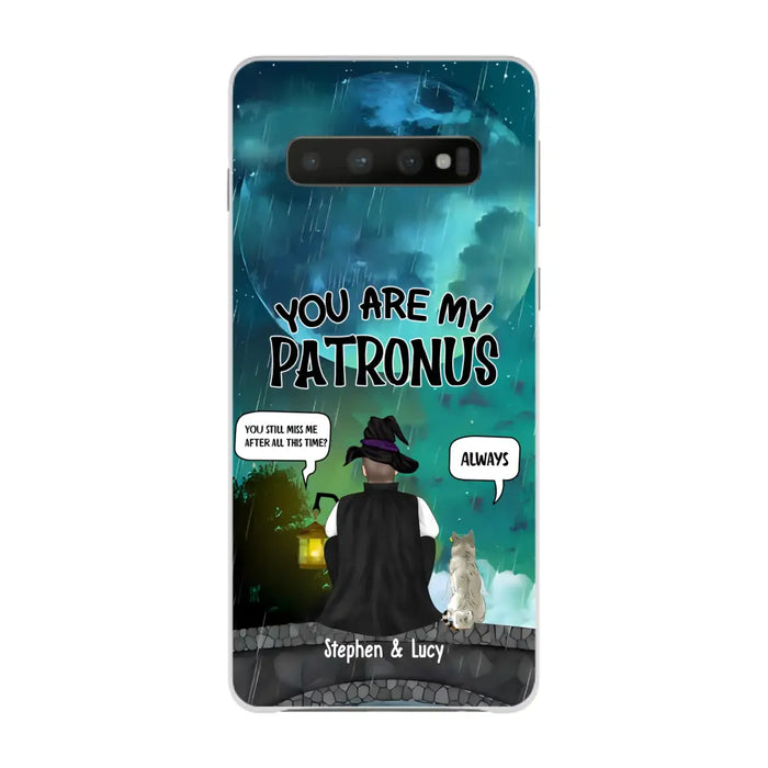 You Are My Patronus - Personalized Gifts Custom Halloween Phone Case For Witches, Dog Cat Lovers