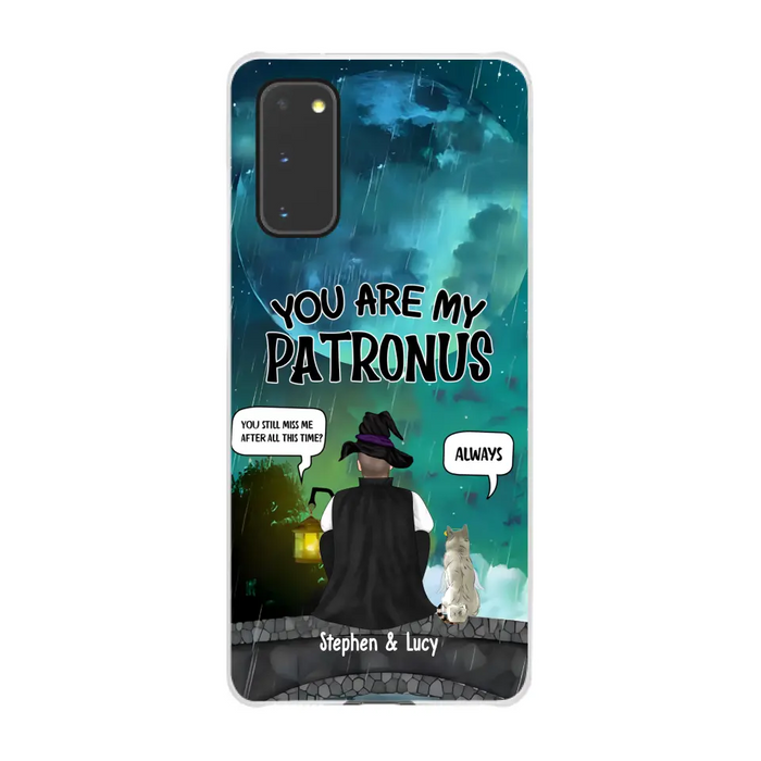 You Are My Patronus - Personalized Gifts Custom Halloween Phone Case For Witches, Dog Cat Lovers