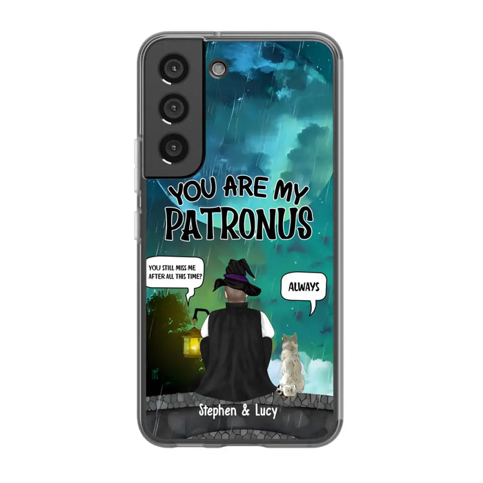 You Are My Patronus - Personalized Gifts Custom Halloween Phone Case For Witches, Dog Cat Lovers