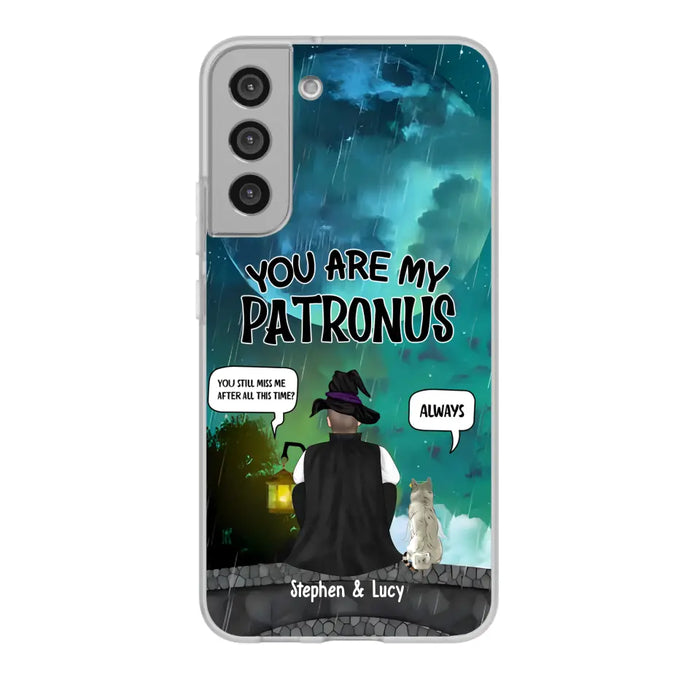 You Are My Patronus - Personalized Gifts Custom Halloween Phone Case For Witches, Dog Cat Lovers