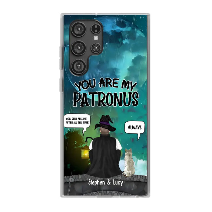 You Are My Patronus - Personalized Gifts Custom Halloween Phone Case For Witches, Dog Cat Lovers